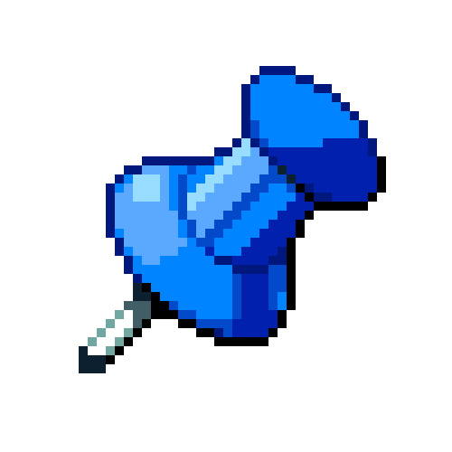 blue pin studio game developer logo