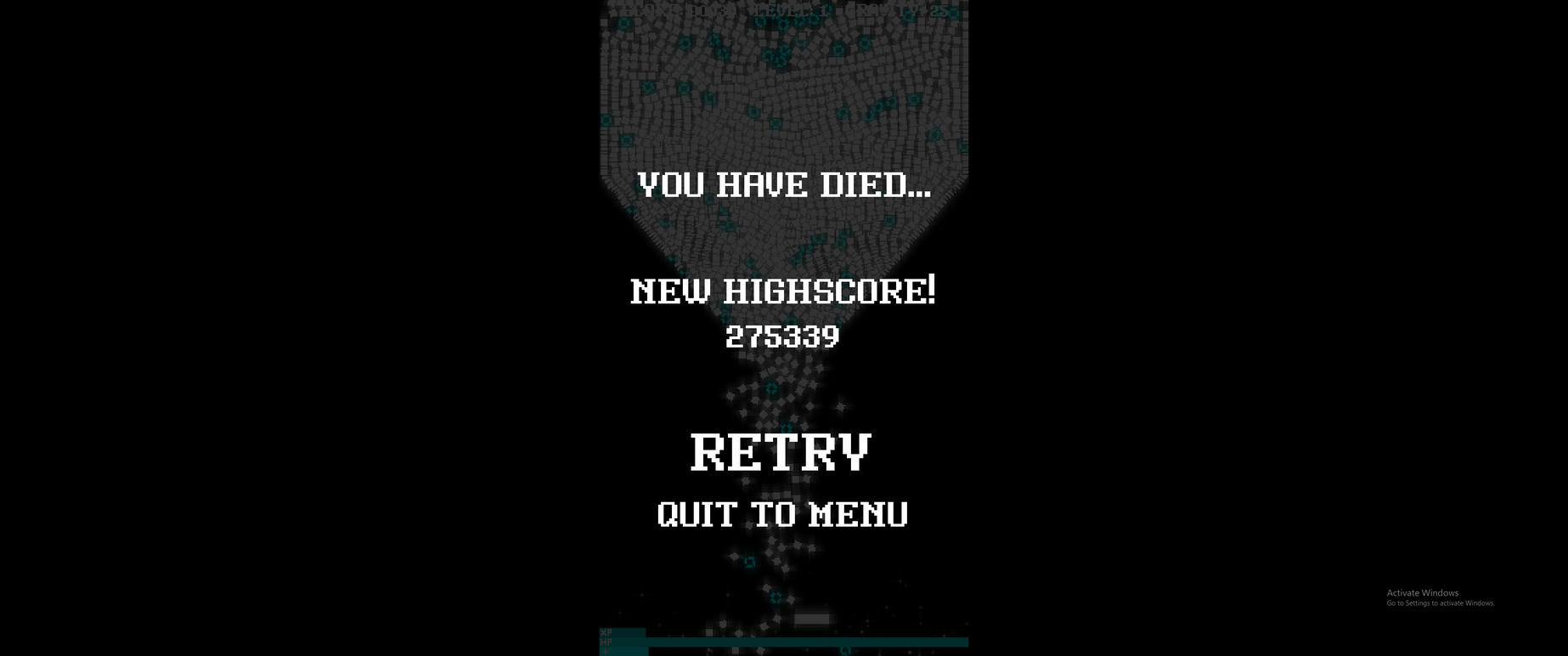 Crazy high score in Falling Thingies