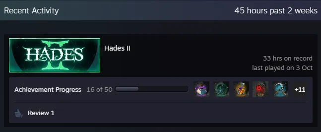 Hades 2 Gameplay Card